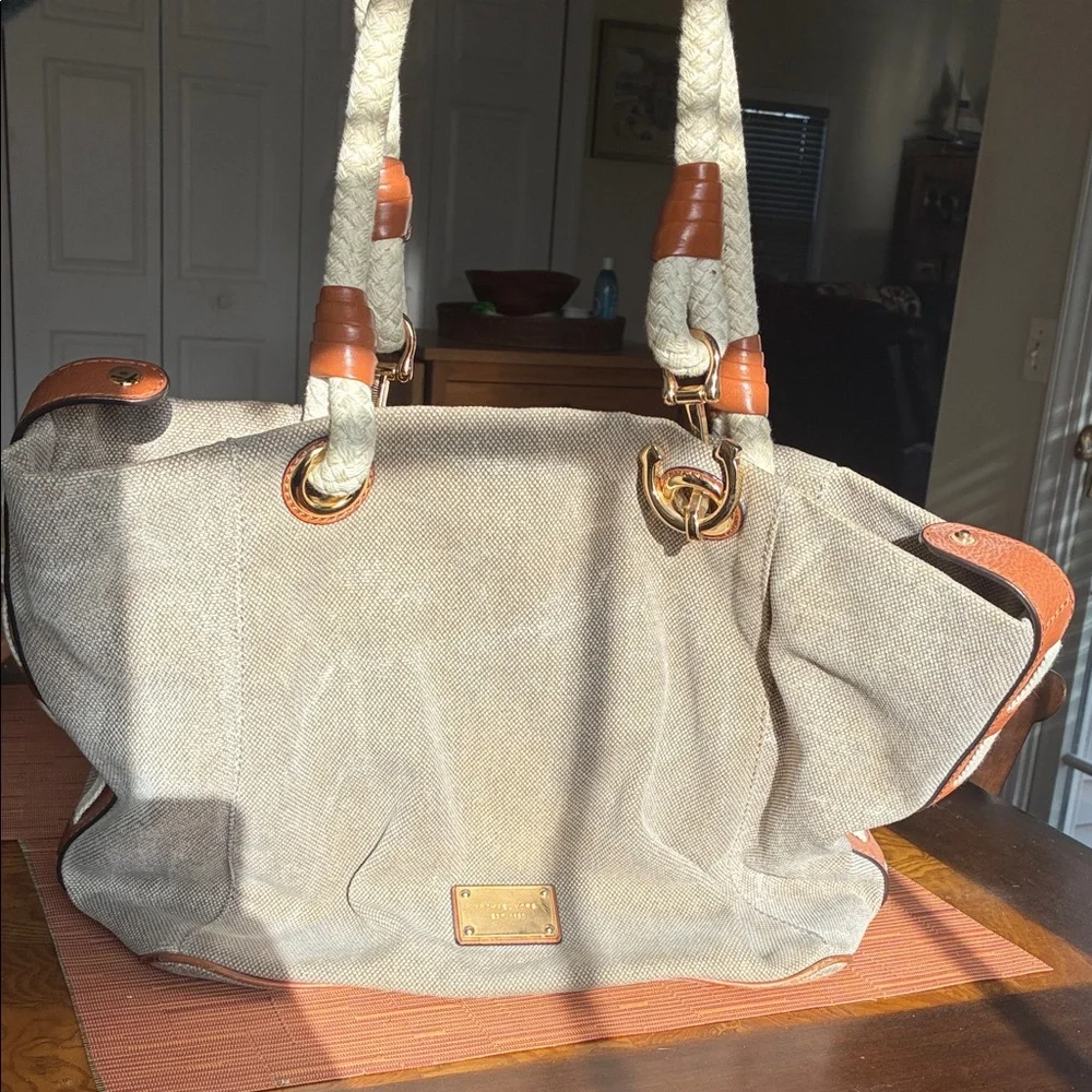 MICHAEL Michael Kors Canvas Marina Grab Anchor Tote - Picture 5 of 16